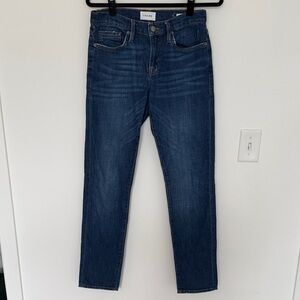 Frame Men's  L'Homme Slim Dark Wash Jeans - Size 30